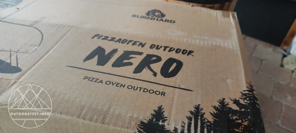 Burnhard NERO Pizzaofen Outdoor