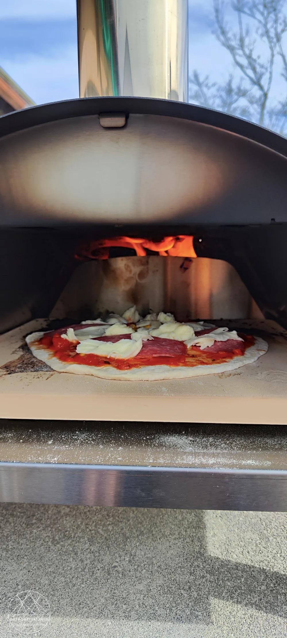 Burnhard NERO Pizzaofen Outdoor