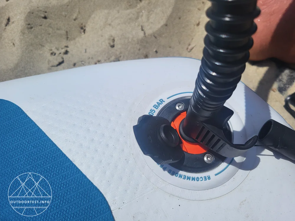 Itiwit Stand up Paddle Board ultra kompakt und stabil 10 Fuß (max. 130 kg) mit Paddel und Doppelhubpumpe